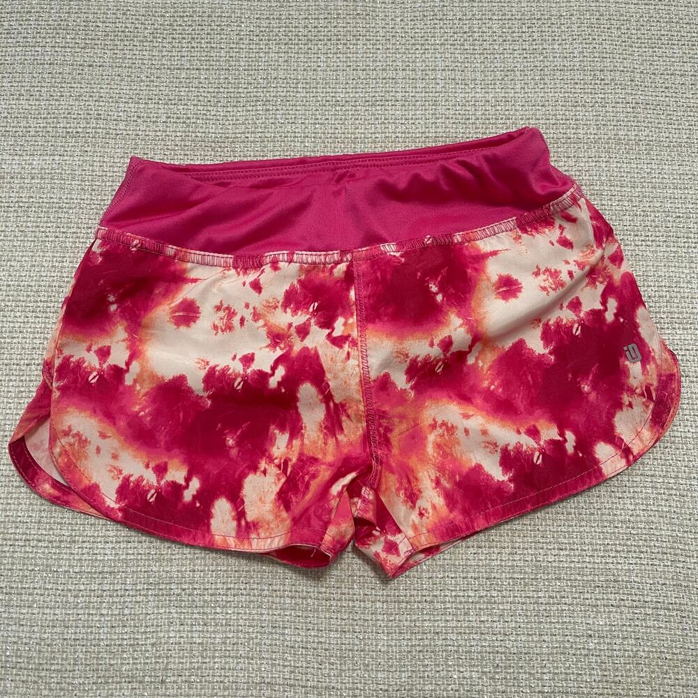 Girls Ideology 4T Athletic Shorts Pink Tie Dye